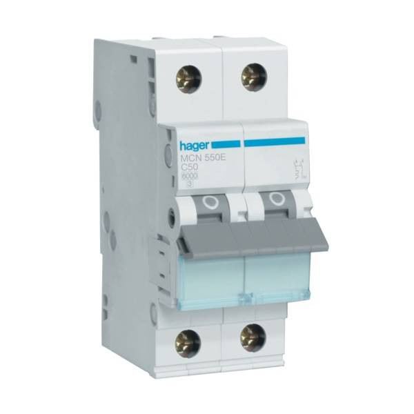 Wyłącznik MCN550E 1P+1N C50 nadmiarowo-prądowy