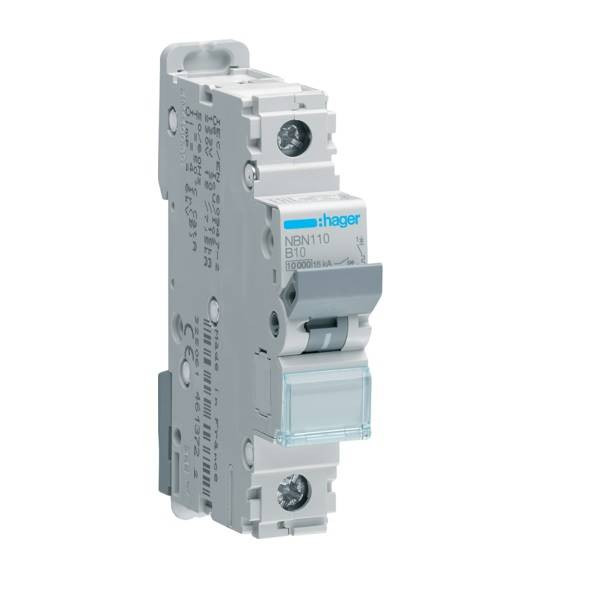 Wyłącznik NBN110 1P B10 NBN110 nadmiarowo-prądowy