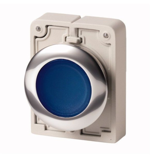Przycisk M30C-FDL-B 182940 30mm niebieski z samopowrotem