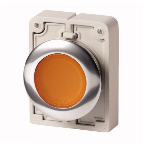 Przycisk M30C-FDL-A 182924 30mm bursztynowy z samopowrotem