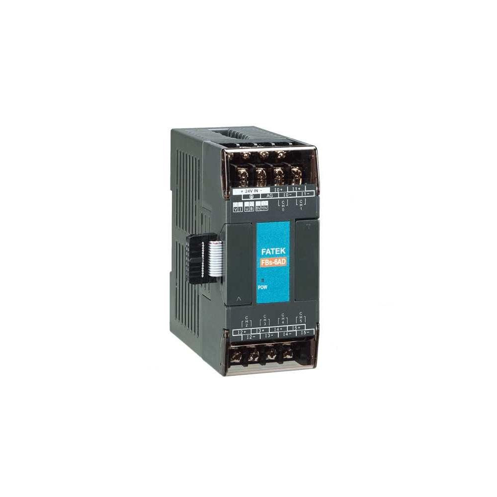 Moduł FBs-6AD ( 6 wejść analog., 14 bitów )