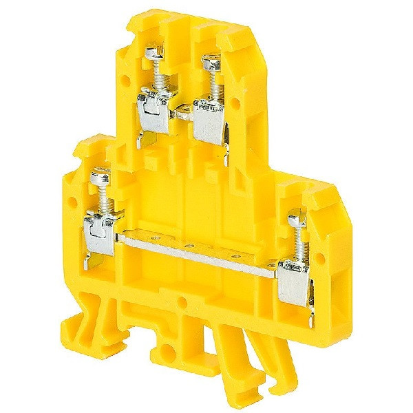 Złączka piętrowa ZUG-G 21 4mm2 żółta Złączka piętrowa ZUG-G 21 4mm2 żółta