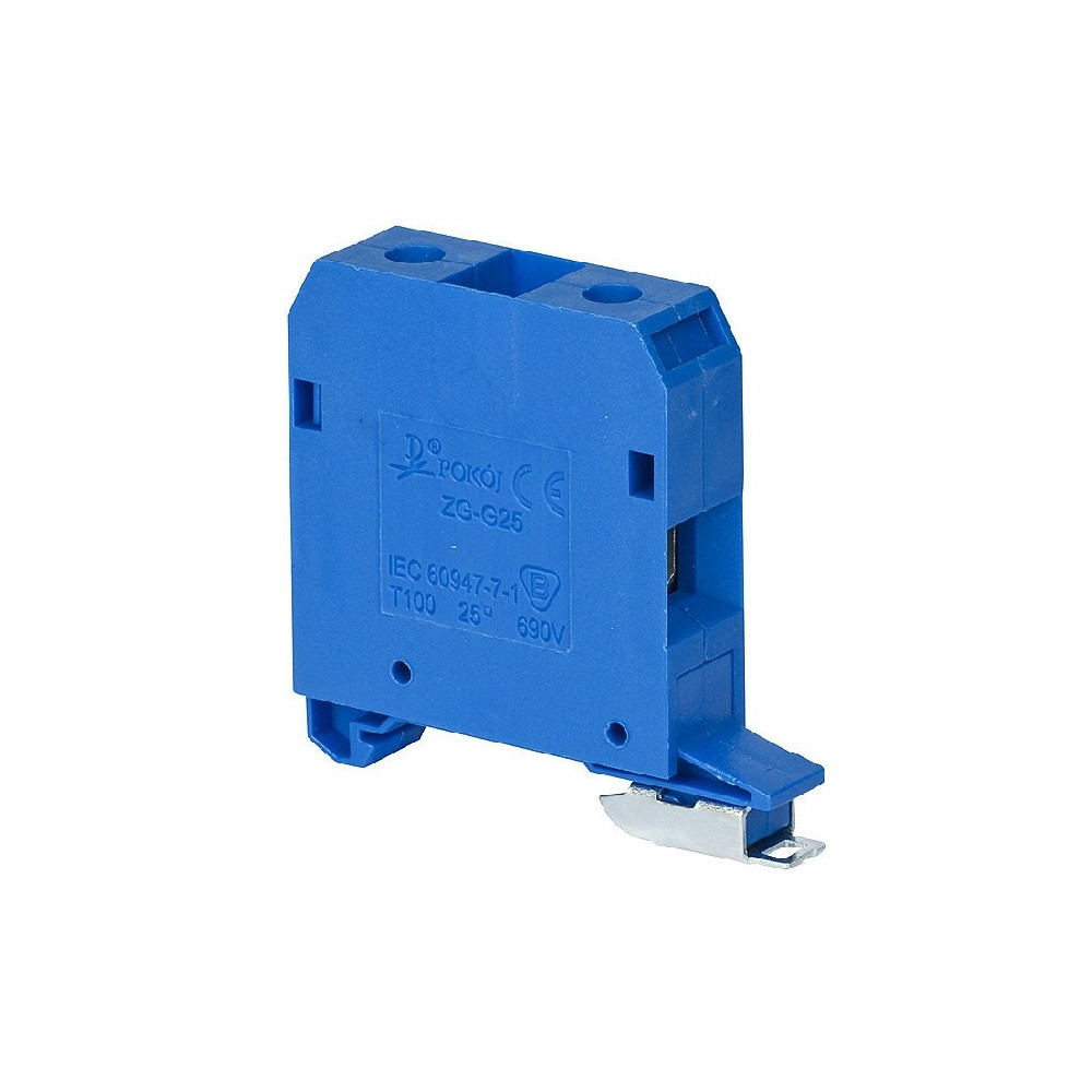 Złączka ZG-G25 TS35 niebieska