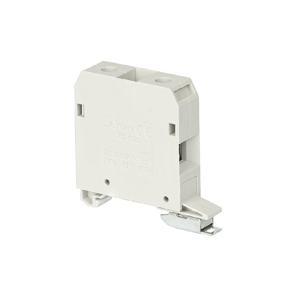 Złączka ZG-G25/TS35 szara