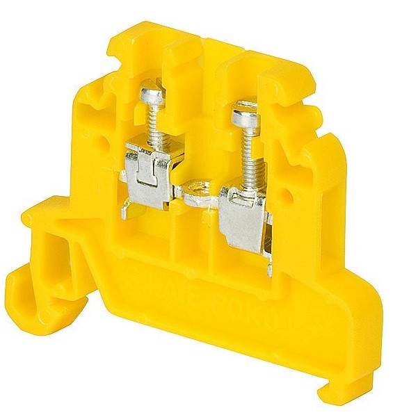 Złączka TS35 ZG-G2,5 żółta Złączka TS35 ZG-G2,5 żółta