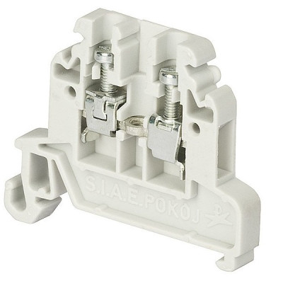 Złączka TS35 ZG-G2,5 szara