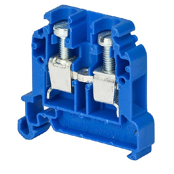 Złączka TS35 ZG-G10 niebieska Złączka TS35 ZG-G10 niebieska