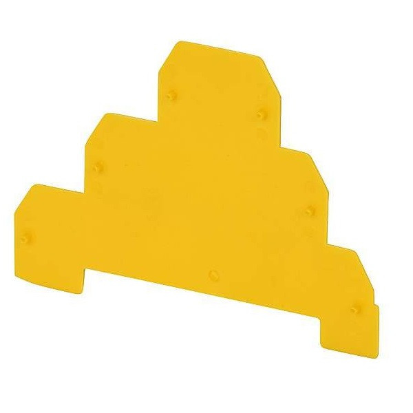 Płytka skrajna złączki PSP-4 , 3 szara