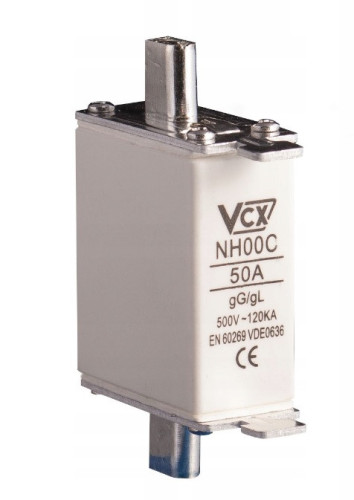 Wkładka NH00C/Gg 50A 400-050 topikowa zwłoczna