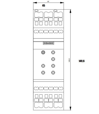 Softstart 3RW40   15 kW ( 3x400VAC , 32A, sterowanie 24 V AC/DC )