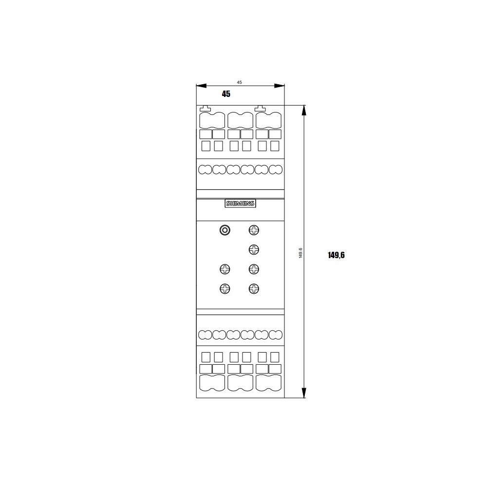 Softstart 3RW40   15 kW ( 3x400VAC , 32A, sterowanie 24 V AC/DC )