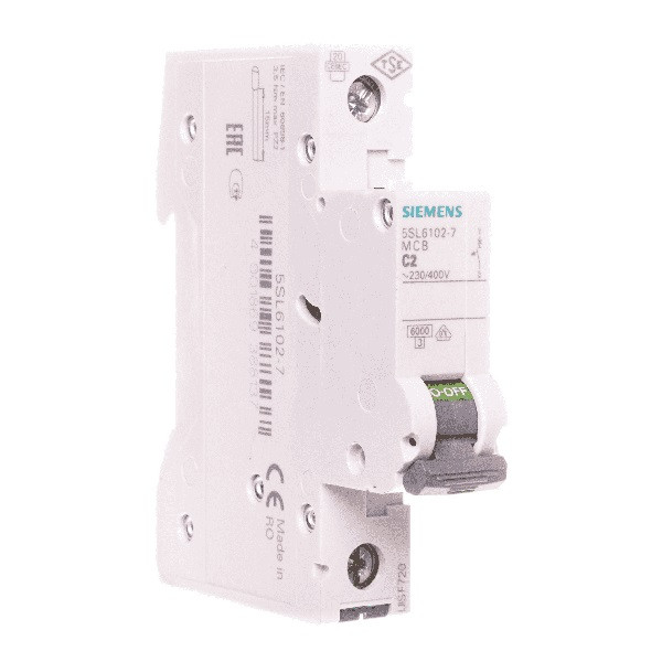 Wyłącznik 5SL6102-7 1P C2 nadmiarowo-prądowy
