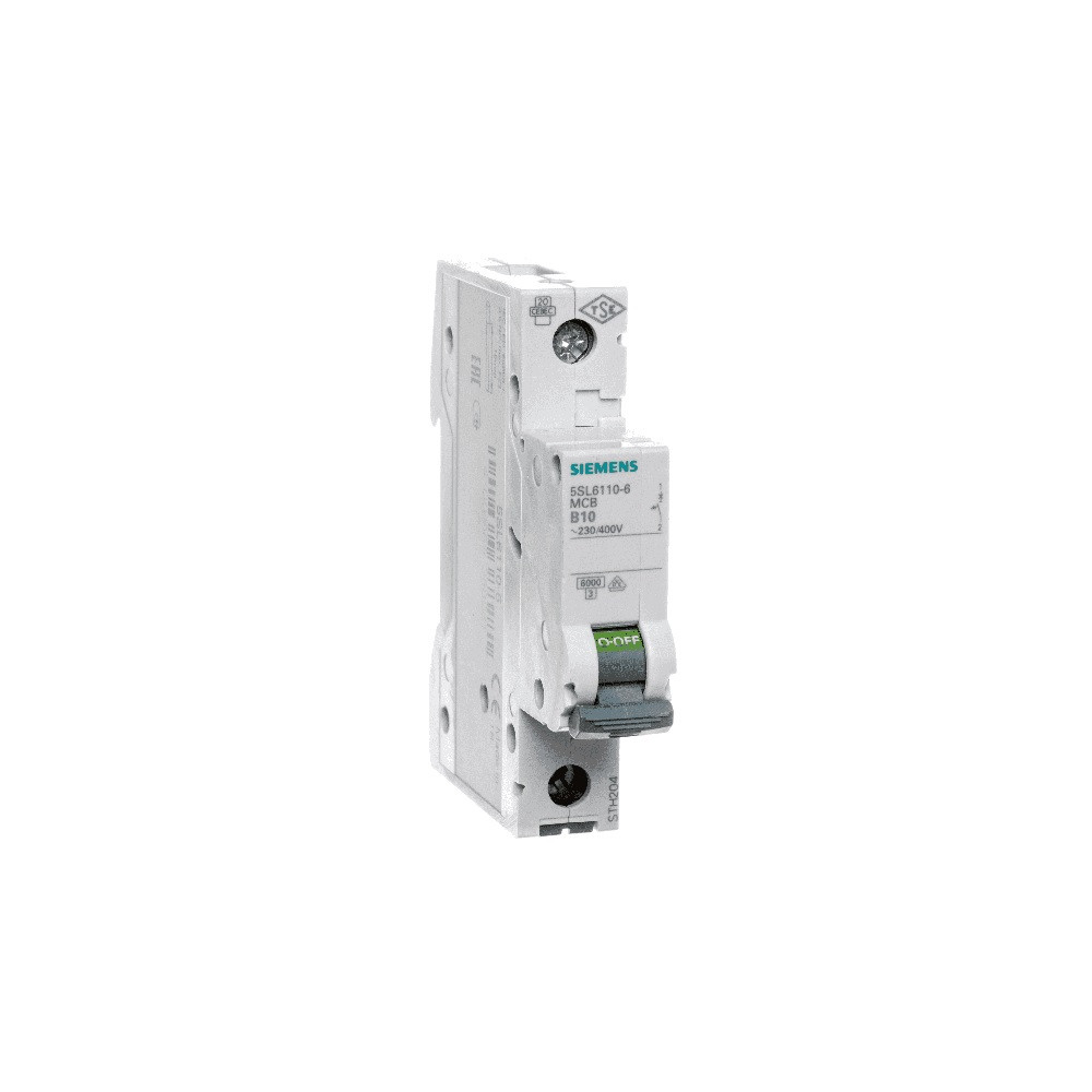 Wyłącznik 5SL6110-6 1P B10 nadmiarowo-prądowy