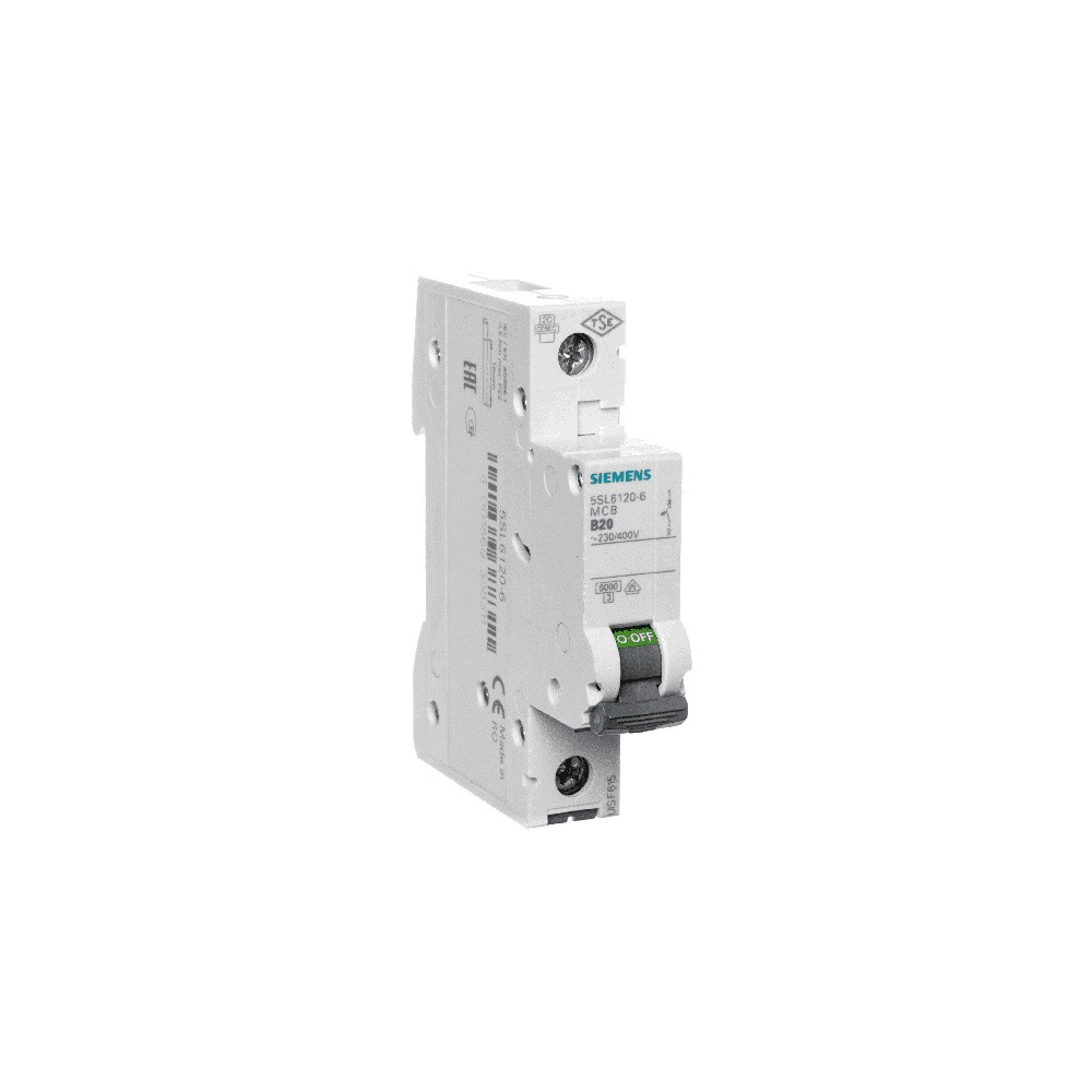 Wyłącznik 5SL6120-6 1P B20 nadmiarowo-prądowy