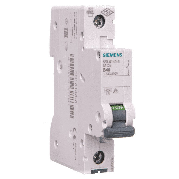 Wyłącznik 5SL6140-6 1P B40 nadmiarowo-prądowy