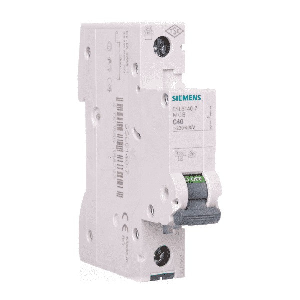 Wyłącznik 5SL6140-7 1P C40 nadmiarowo-prądowy