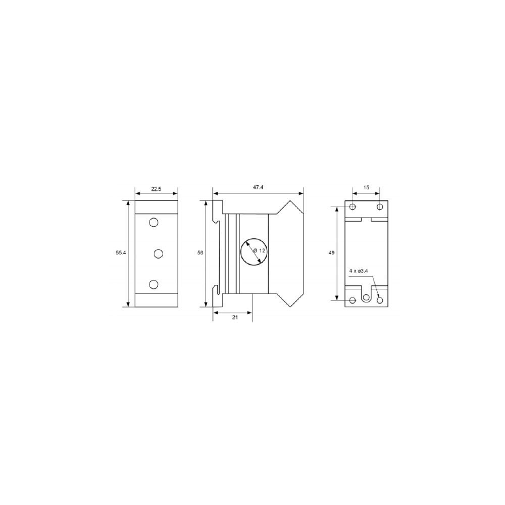 Przetwornik E83-2050 ( 0...5-10-15-20-25-30-50A / 4-20mA )