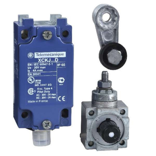 Łącznik XCKJ10511D 1NC/1NO, IP66 krańcowy
