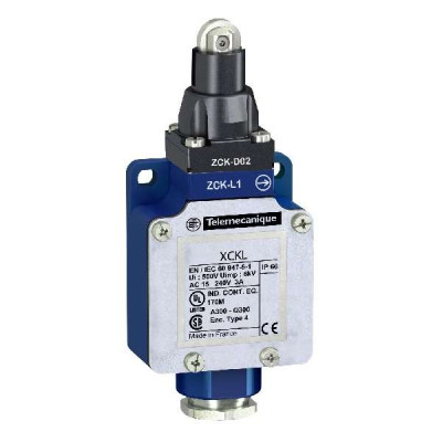 Łącznik XCKL102 1NC/1NO, IP66 krańcowy