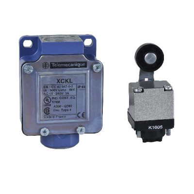 Łącznik XCKL115 1NC/1NO, IP66 krańcowy