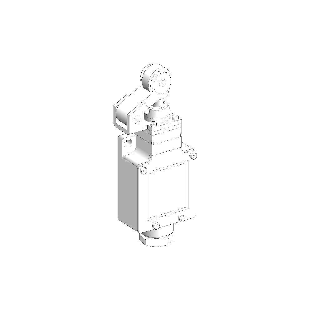 Łącznik XCKL521 1NC/1NO, IP66 krańcowy