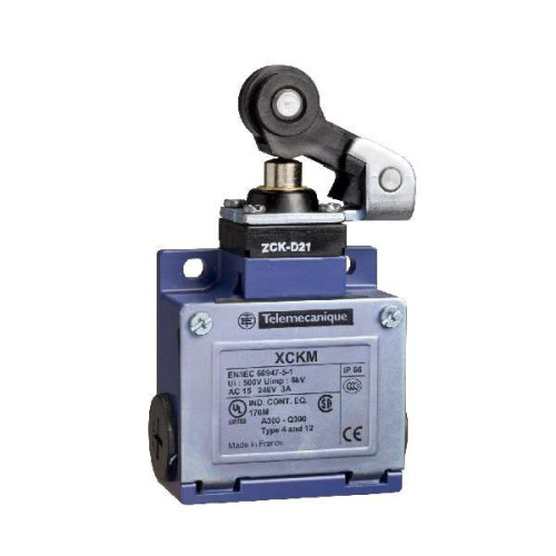 Łącznik XCKM121 1NC/1NO, IP66 krańcowy