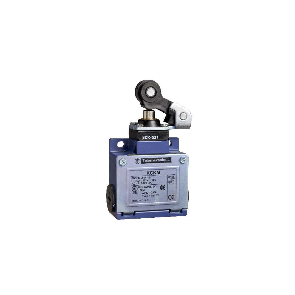 Łącznik XCKM121 1NC/1NO, IP66 krańcowy