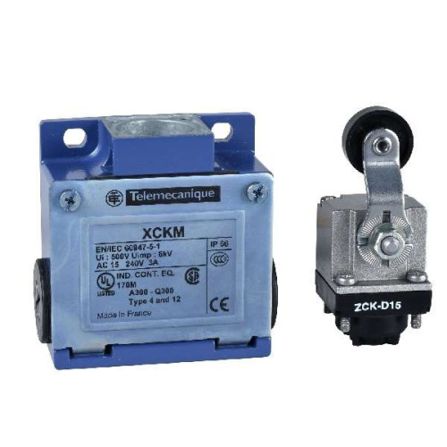 Łącznik XCKM515 1NC/1NO, IP66 krańcowy