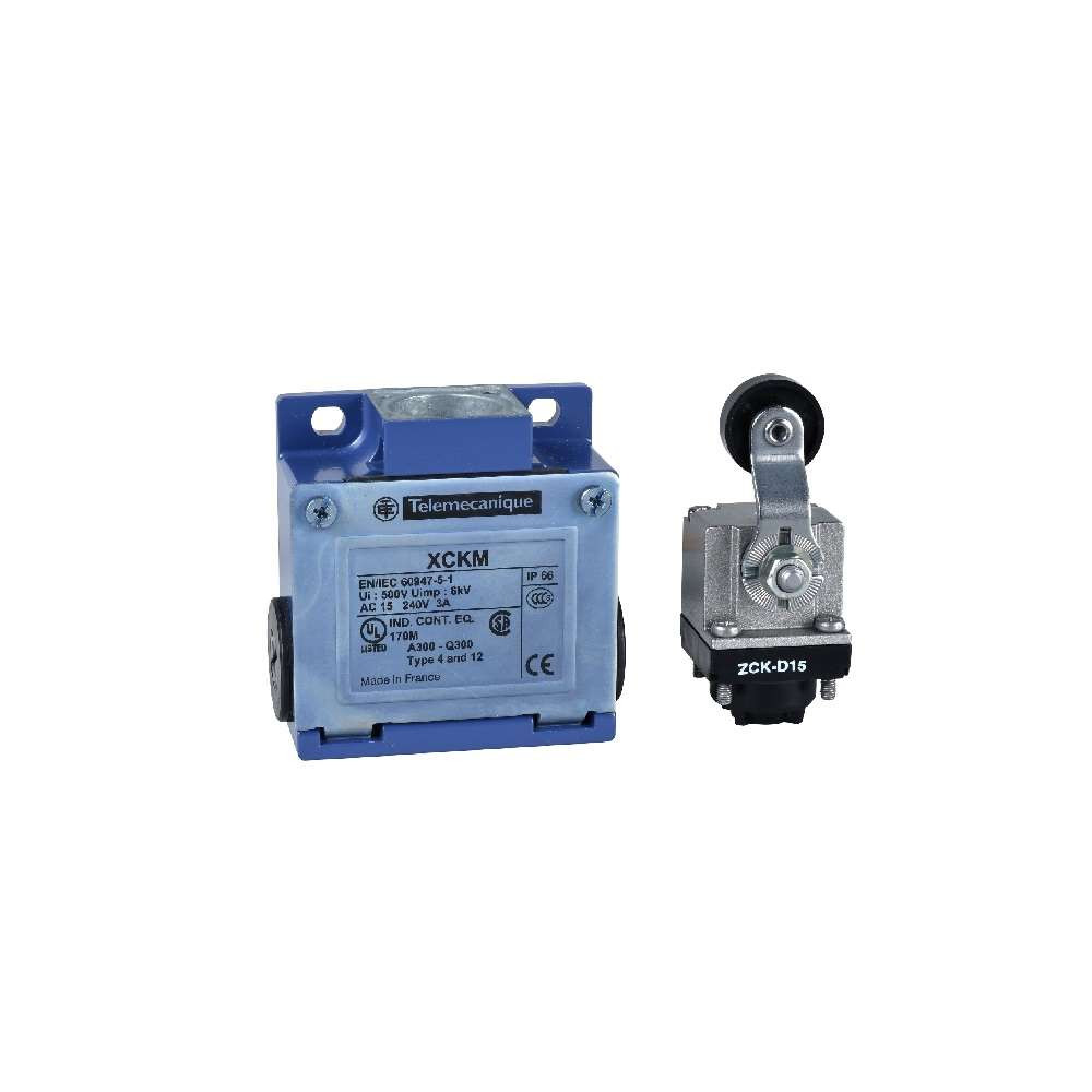 Łącznik XCKM515 1NC/1NO, IP66 krańcowy