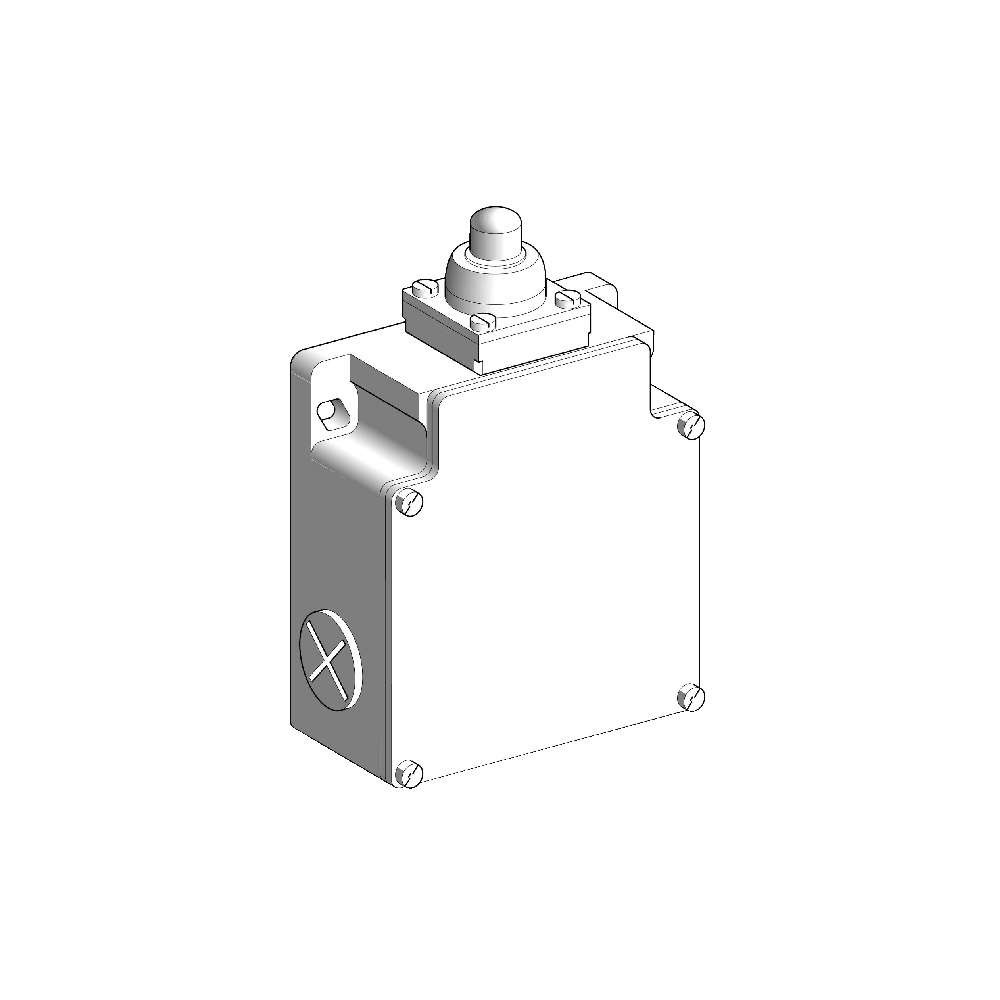 Łącznik XCKML110 1NC/1NO, IP66 krańcowy