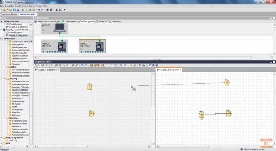 LOGO! - 01 - Networking LOGO!s via drag&drop