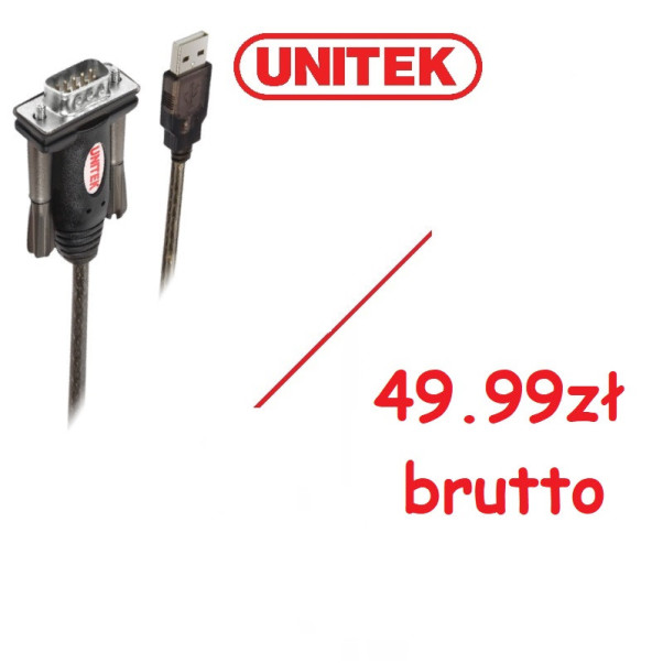 Konwerter UNITEK z RS-232 na USB