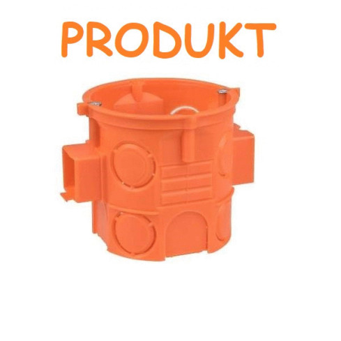 PRODUKT TYGODNIA - Puszka podtynkowa S60DFw pomarańczowa PRODUKT TYGODNIA - Puszka podtynkowa S60DFw pomarańczowa